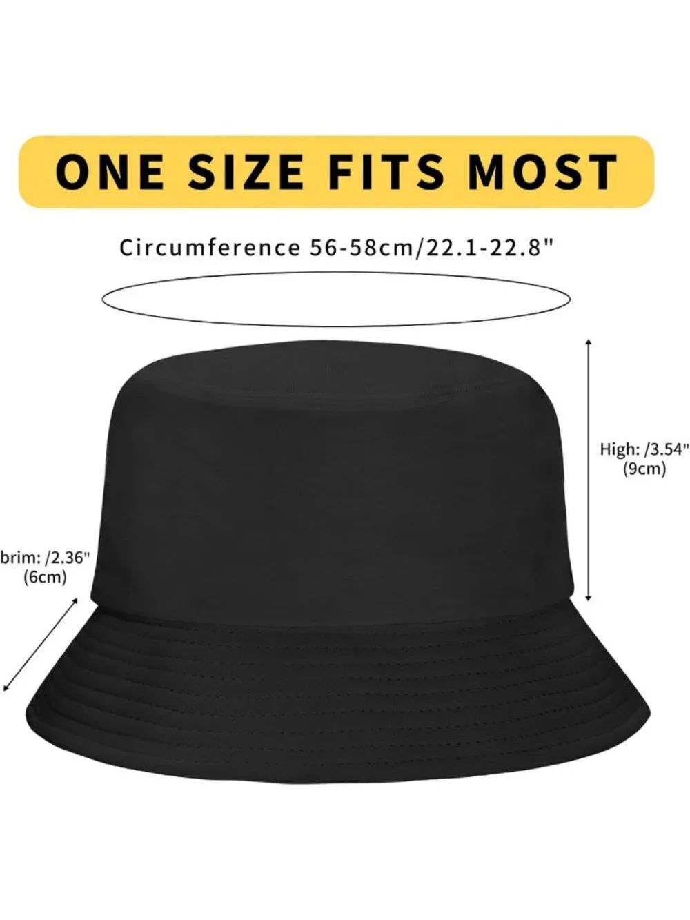 Stylish Bucket Hat for Women & Men - Summer Beach Sun Cap for Outdoor Travel